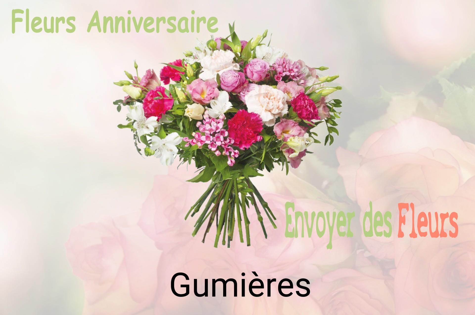 Bouquet de fleurs d’anniversaire livré à Gumières